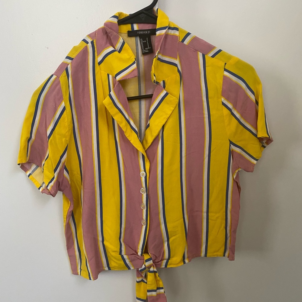 Front Tie Blouse